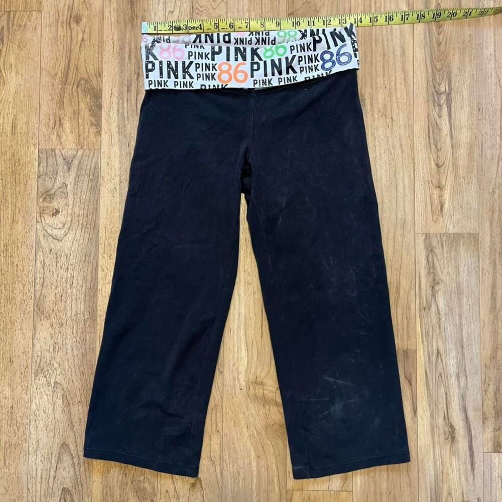 Vintage Y2K PINK Victoria’s Secret Capri Yoga Pant Leggings size small